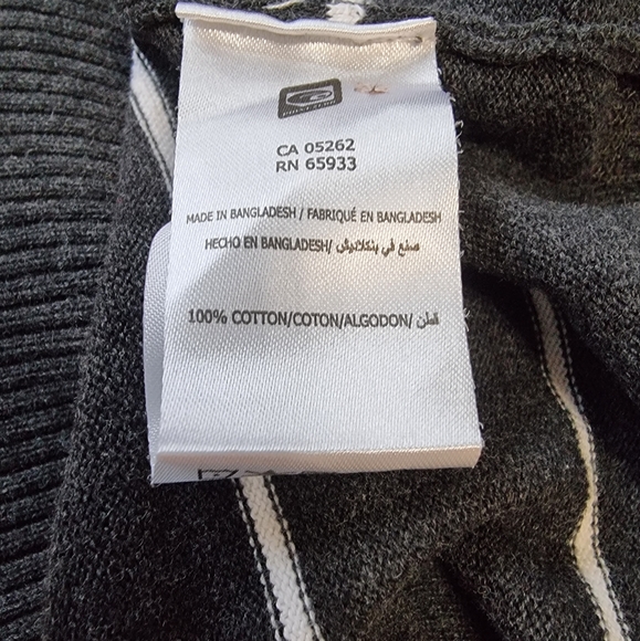 3/$40 Sale! Point Zero Striped Sweater - Picture 8 of 8